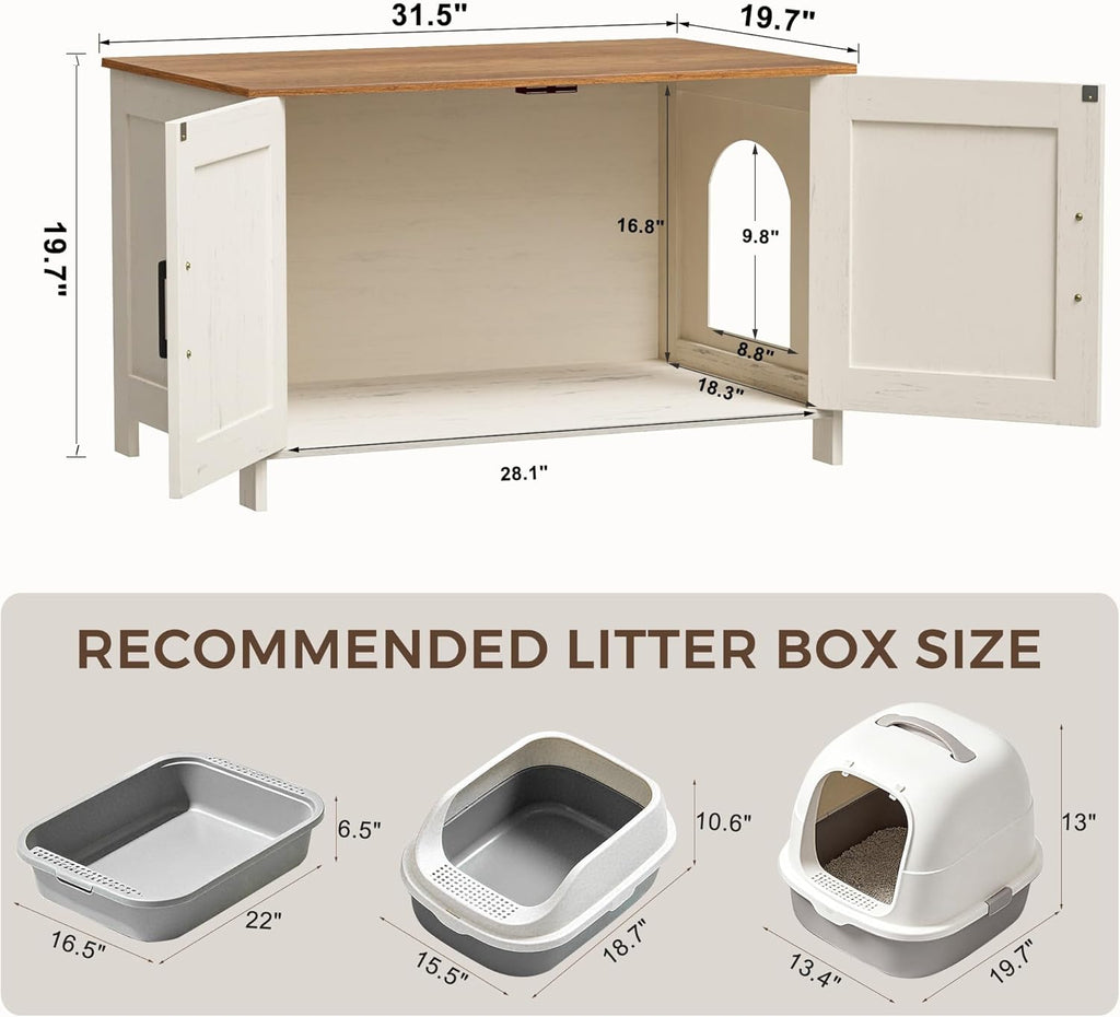 Cat Litter Box Enclosure